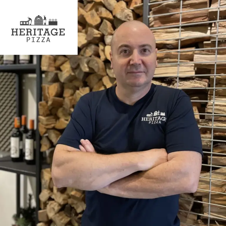 Tony Delachi, Owner of Heritage Pizza