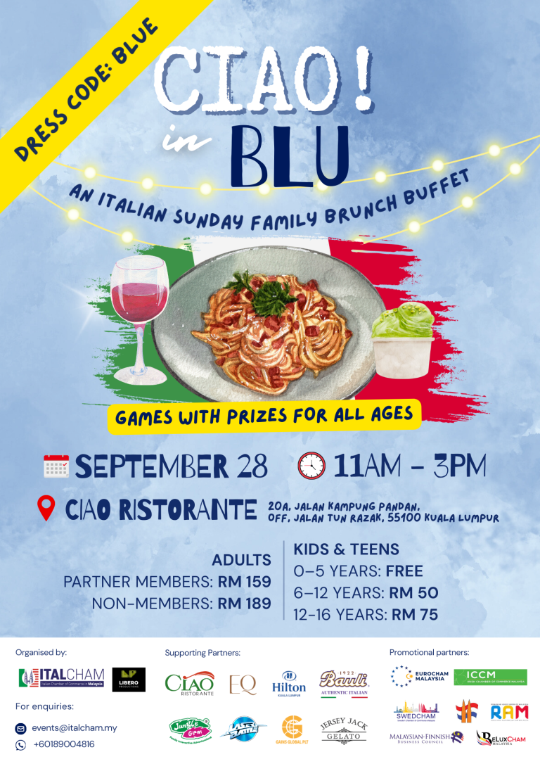 Ciao in Blue! An Italian Sunday Family Brunch