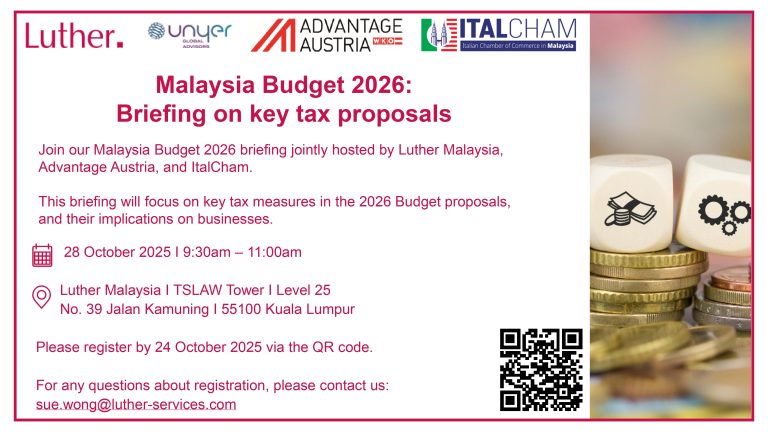 Malaysia Budget 2026: Briefing on Key Tax Proposals