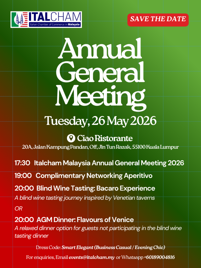 Italcham Malaysia’s Annual General Meeting (AGM) 2026