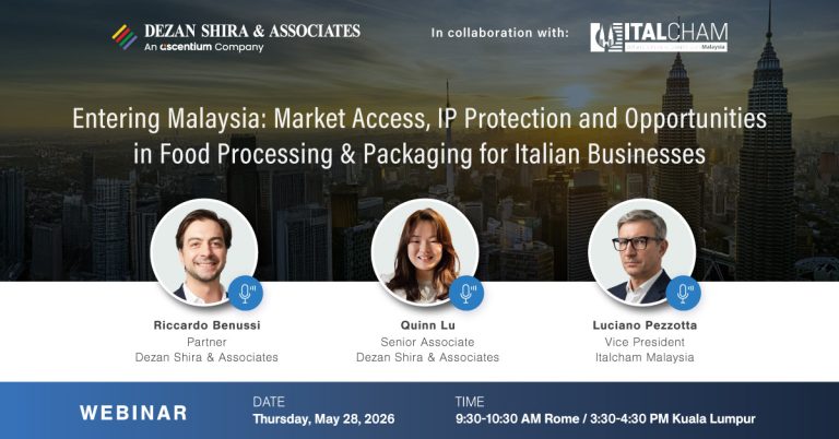 Entering Malaysia: Market Access, IP Protection and Opportunities in Food Processing & Packaging for Italian Businesses