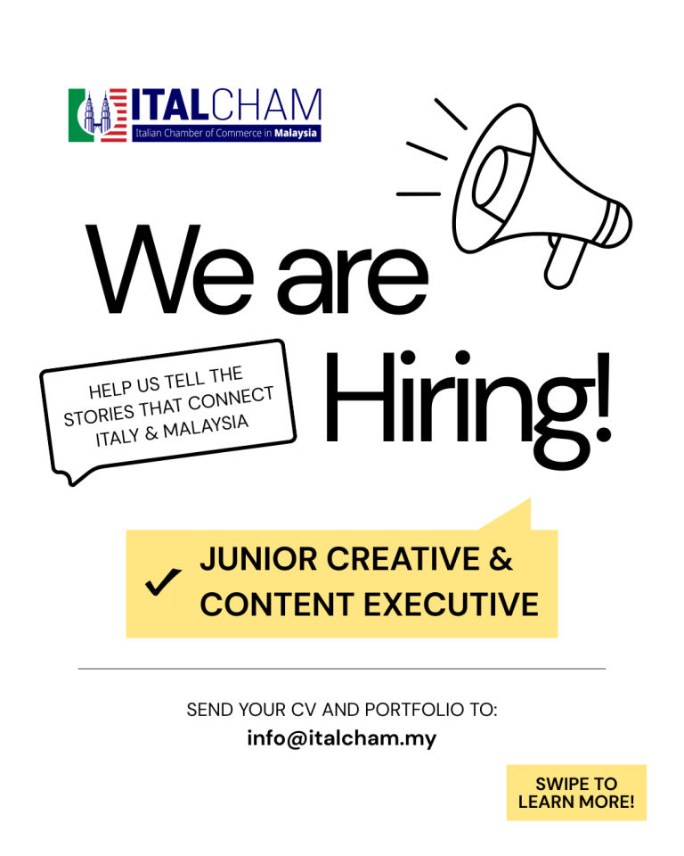 Junior Creative & Content Executive at Italcham Malaysia